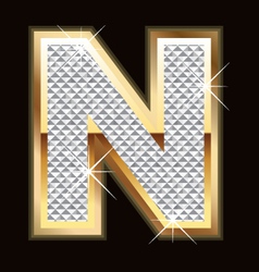 N bling bling vector image