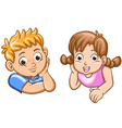 Vreading vector image