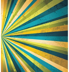 Vintage Burst Background vector image