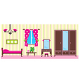 Bedroom vector image
