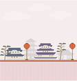 Asian background vector image