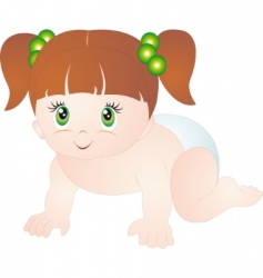 Baby vector image
