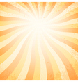 Sunset vintage background vector image