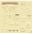 Infographic design elements vector image