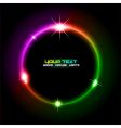 Space circles vector image