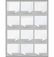 Paper Speech Bubbles vector image