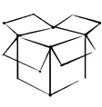 Box icon vector image