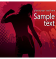 Dancing party vector image