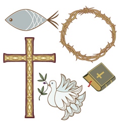 Christian symbol Christian symbol vector image