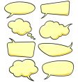 Speech bubbles vector image