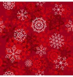 Snowflakes background vector image