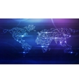 World map vector image