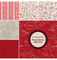Vintage Retro Patterns8 vector image