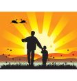Happy family vector image
