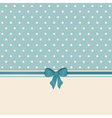 Vintage decorative background vector image