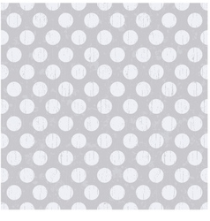Seamless pattern with white polka dots vector image