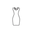 Dress Icon Isolated Dress Icon Isolated vector image