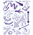 Arrows vector image