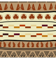 Seamless pattern with african elements vector image