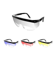 Safety Glasses vector image