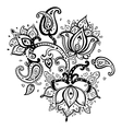 Hand Drawn Paisley ornament Hand Drawn Paisley ornament vector image