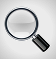 Magnifying glass vector image