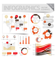 Infographic design elements vector image