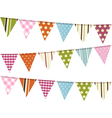 Flags background vector image