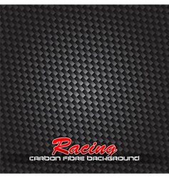 Carbon fiber background vector image