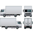 Delivery cargo truck vector image