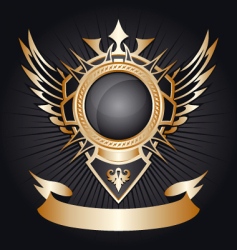 Heraldry shield vector image