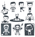 Icon man vector image