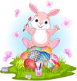 Happy Easter vector image