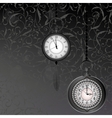 Abstract black and white wallpaper with pocket vector image