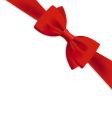 Gift bow vector image