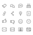 Social Media Icons vector image