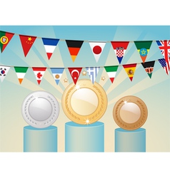 International Competition Awards vector image