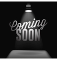 Coming soon sale poster vector image