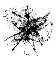 Dribble blob vector image