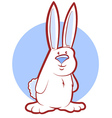 White Rabbit vector image