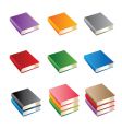 Books vector image