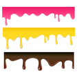 Seamless drips vector image