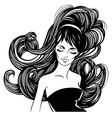 Woman vector image
