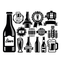 Beer icon vector image