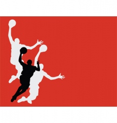 Sports background vector image