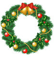 Christmas garland vector image