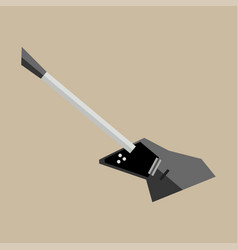 Beautiful modern electric guitar jazz instrument vector image