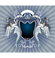 Heraldry crest vector image