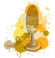 Microphone vector image