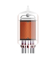 Nixie tube indicator vector image